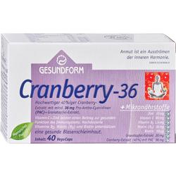 GESUNDFORM CRANBERRY 36